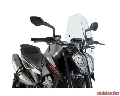 Puig Naked New Gen Sport Windscreen - Clear KTM 790 Duke 2018 - 9668W