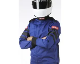 RaceQuip 120 Series Pyrovatex Racing Jacket - Blue - 2XL