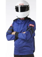 RaceQuip 120 Series Pyrovatex Racing Jacket - Blue - XL                                     - 121026 - Image 2