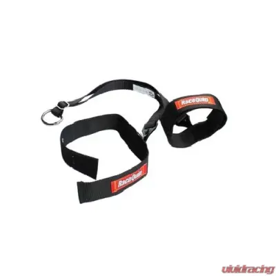 RaceQuip 2" Adult SFI Certified Arm Restraints - Black - 394004