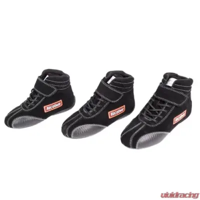 RaceQuip Ankletop Shoe - Black - Kids Size 12 - 30400912