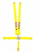 RaceQuip 5 Point Harness Latch and Link SFI-16.1 Pull Down Adjust - Bolt-On/Wrap Around - Yellow                                     - 711031 - Image 2