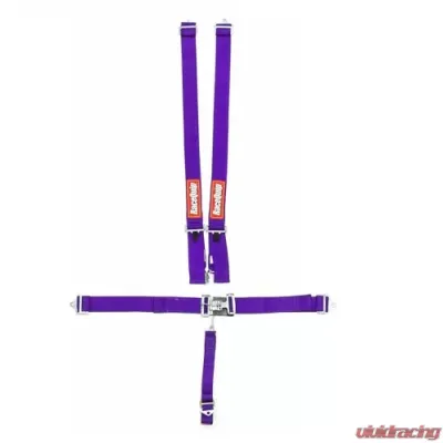 RaceQuip 5 Point Harness Latch and Link SFI-16.1 Pull Down Adjust - Bolt-On/Wrap Around - 711051