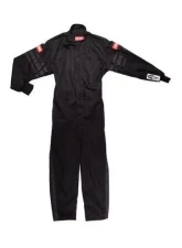 RaceQuip Pro-1 Single Layer Youth Racing Suit - Black/Black Trim - XL                                     - 1959996 - Image 2