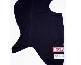 RaceQuip Double Layer Hood - Black