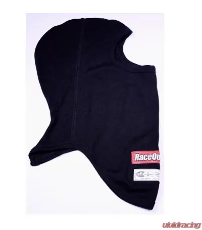 RaceQuip Double Layer Hood - Black - 433992