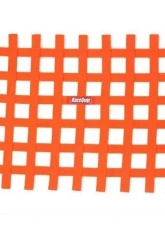 RaceQuip Ribbon Window Net - Orange - Non-SFI - 18" x 24                                     - 721045 - Image 2