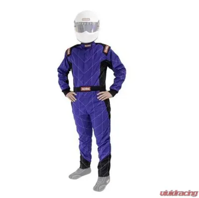 RaceQuip RaceQuip Chevron SFI-1 Suit -Blue - XXL - 130928