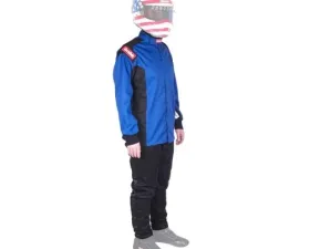 RaceQuip Chevron SFI-1 Jacket - Blue - Large