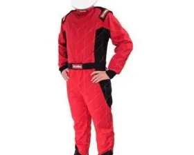 RaceQuip Chevron SFI-5 Suit - Red  - 2XL