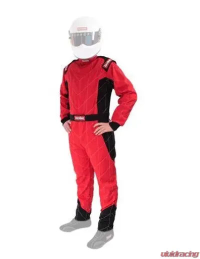 RaceQuip Chevron SFI-5 Suit - Red  - 2XL - 91609179