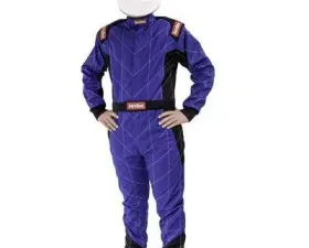 RaceQuip Chevron SFI-5 Suit - Blue  - 2XL