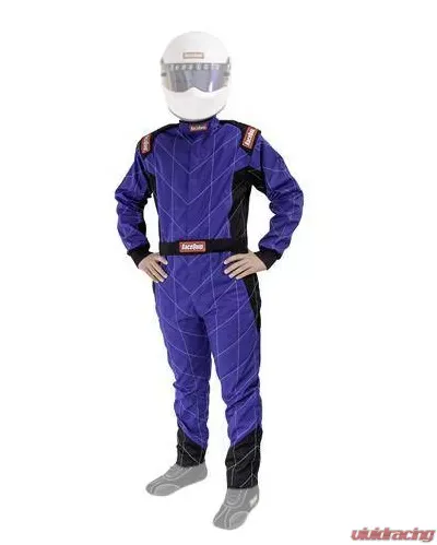 RaceQuip Chevron SFI-5 Suit - Blue  - 2XL - 91609279