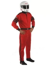 RaceQuip 110 Series Pyrovatex Racing Suit - Red - XL                                     - 110016 - Image 2