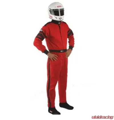 RaceQuip 110 Series Pyrovatex Racing Suit - Red - XL - 110016