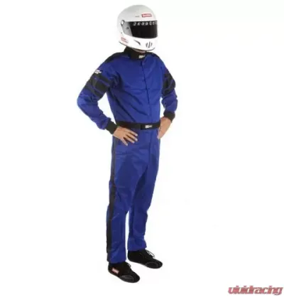 RaceQuip 110 Series Pyrovatex Racing Suit - Blue -2XL - 110027