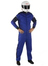 RaceQuip 110 Series Pyrovatex Jacket -Blue - 3XL                                     - 111028 - Image 2
