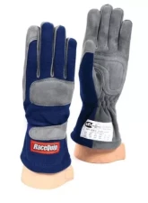 RaceQuip 351 Driving Gloves -  Blue - XL                                     - 351026 - Image 2
