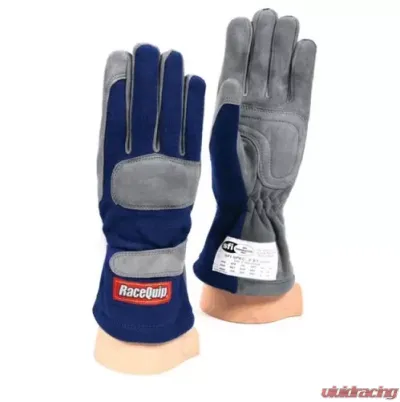RaceQuip 351 Driving Gloves -  Blue - XL - 351026