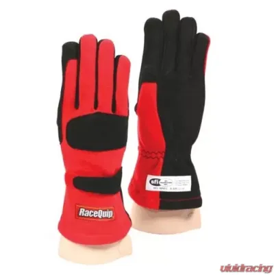 RaceQuip 355 Nomex Driving Glove - Red - XL - 355016