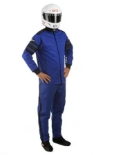 RaceQuip 120 Series Pyrovatex Racing Jacket - Blue - Medium-Tall                                     - 121004 - Image 2