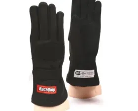 RaceQuip 355 Nomex Driving Glove - Black - 3XL