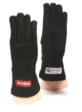 RaceQuip 355 Nomex Driving Glove - Black - XL                                     - 355006 - Image 2