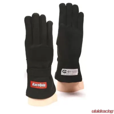RaceQuip 355 Nomex Driving Glove - Black - XL - 355006