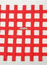 RaceQuip 18" x 24" Ribbon Window Net - Red                                     - 725015 - Image 2