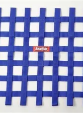RaceQuip 18" x 24" Ribbon Window Net - Blue                                     - 725025 - Image 2