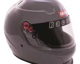 RaceQuip PRO20 Snell SA2020 Full Face Helmets Gloss Steel Grey Large