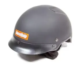 RaceQuip Crew Helmet Flat Black - Small
