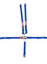 RaceQuip Jr. Dragster / Quarter Midget 5-Point Harness Set - Blue                                     - 709029 - Image 2