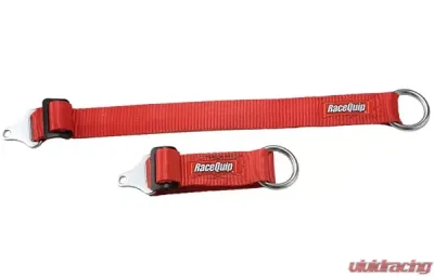 RaceQuip Tow Loop with Hard Metal Ring - 897147