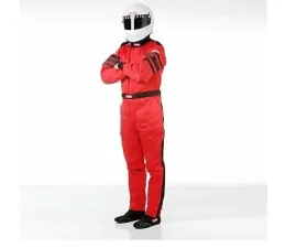 RaceQuip 120 Series Pyrovatex Racing Suit - Red - 2XL