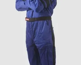 RaceQuip 120 Series Pyrovatex Racing Suit - Blue - 2XL