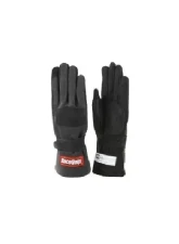 RaceQuip 355 Nomex Driving Glove - Youth Series - Black - Large                                     - 3550095 - Image 2
