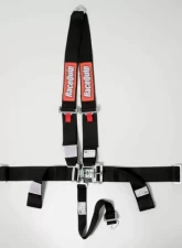 RaceQuip 4-Point V-Type Latch & Link Harness Assembly - Black                                     - 713003 - Image 2