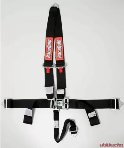 RaceQuip 4-Point V-Type Latch & Link Harness Assembly - Black - 713003
