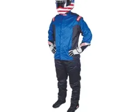 RaceQuip Chevron-5 Nomex Jacket - Blue  - 2XL