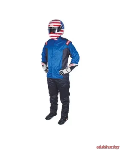RaceQuip Chevron-5 Nomex Jacket - Blue  - 2XL - 91619279