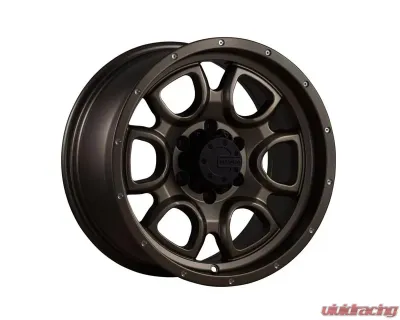 Mamba Wheels M19 Wheel 15x8 5x114.3x25 Bronze w/Drill Holes - M195865N258