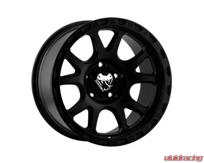Mamba Wheels M27 Wheel 17x9 5x127 | 5x5x12 Matte Black - M277973N125