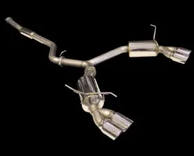 GReddy Evolution GT Catback Exhaust w/76mm Dual Muffler Subaru WRX | STI 2011-2014