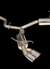 GReddy Evolution GT Catback Exhaust w/76mm Dual Muffler Subaru WRX | STI 2011-2014                                     - 10168300 - Image 5