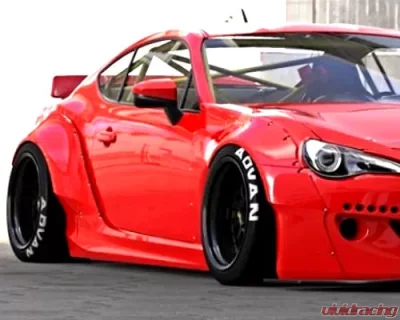 GReddy Rocket Bunny Version 2 Side Skirts Scion | Subaru | Toyota 2013-2015 - 17010232