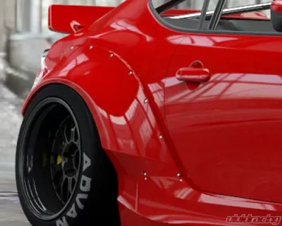 GReddy Rocket Bunny Version 2 Rear Fenders Scion | Toyota | Subaru 2013-2015 - 17010235