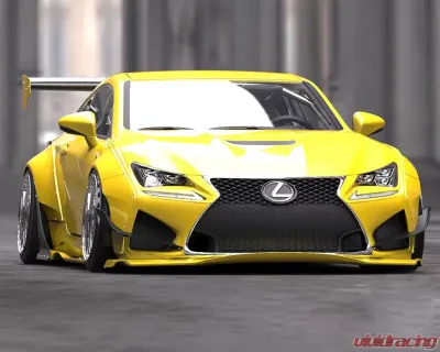 GReddy Rocket Bunny Front Lip Lexus RC-F 2015-2017 - 17010252