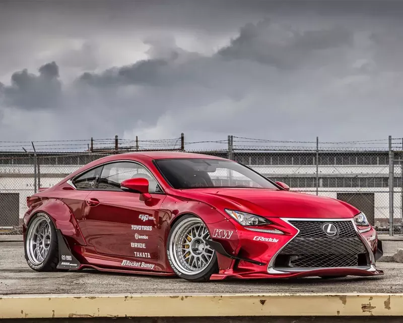 GReddy Rocket Bunny Wide Body Side Skirts Lexus RC300 | RC350 2015-2017 - 17010262