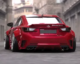 GReddy Rocket Bunny Rear Diffuser Lexus RC300 | RC350 2015-2017